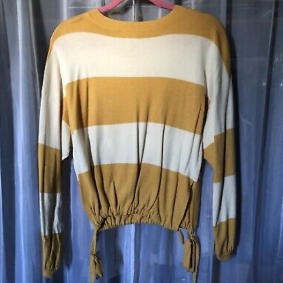 Aerie striped pullover sweater - Picture 2 of 13